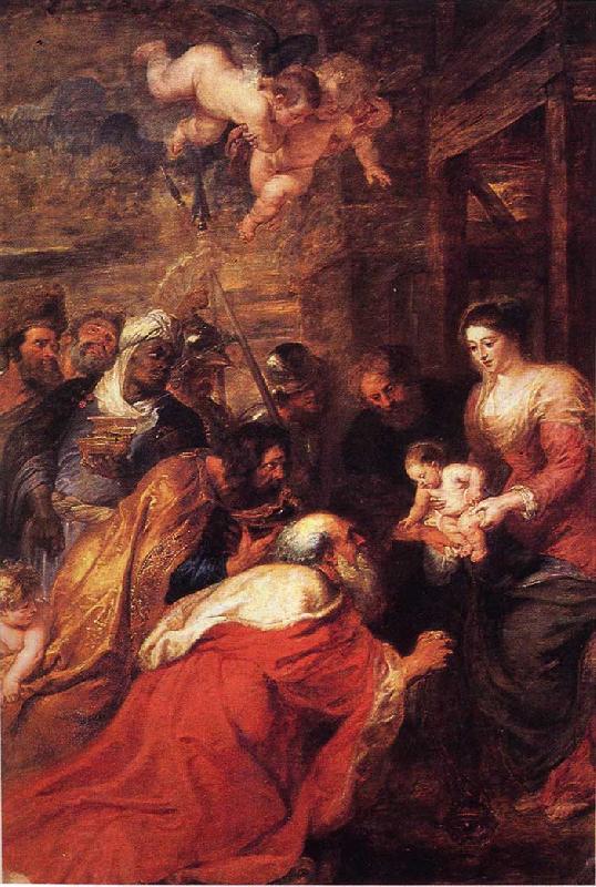 Peter Paul Rubens Adoration of the Magi China oil painting art